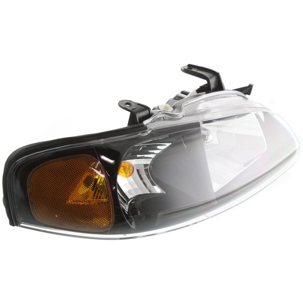 NISSAN SENTRA HEAD LAMP ASSY RIGHT (Passenger Side) (W/BLACK BEZEL)(SE-R/SPEC V) OEM#260104Z625 2002-2003 PL#NI2503141