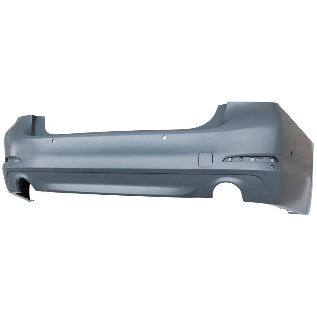 BMW BMW 5 SERIES HYBRID REAR BUMPER COVER PRIMED (WO/M PKG)(WO/LUXURY PKG)(W/SENSOR)(W/PARK SYS) OEM#51127475595 2018-2020 PL#BM1100374