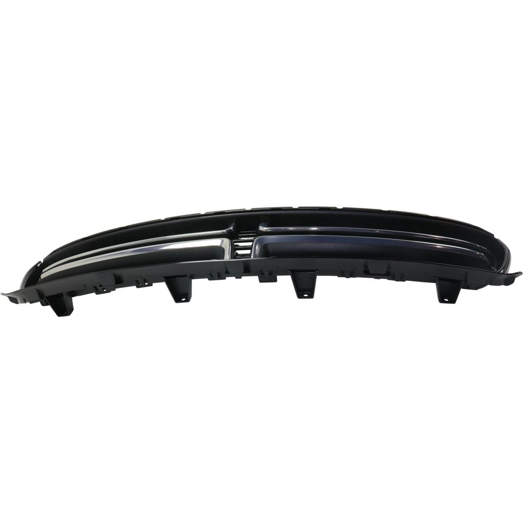 DODGE CHARGER GRILLE GLOSS-BLACK W/SATIN NICKEL CHROME (WO/HOOD SCOOP)**CAPA** OEM#5PP34SZ7AB 2015-2023 PL#CH1200391C