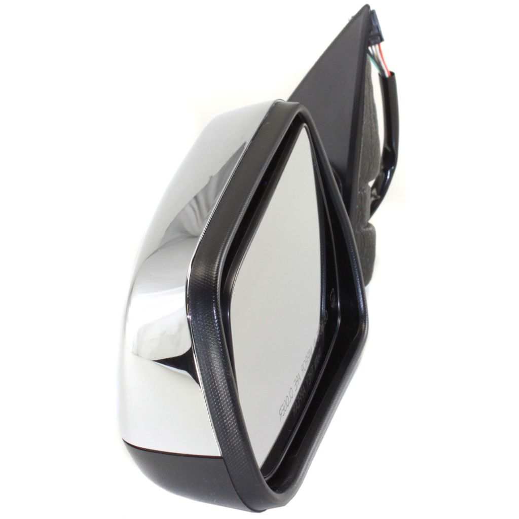 GM TRUCKS & VANS TERRAIN /TERRAIN DENALI (GMC) DOOR MIRROR LEFT (Driver Side) PWR/HTD/MEMORY (CHROME CVR)(WO/BLIND SPOT GLASS) OEM#20858712 2010-2011 PL#GM1320393