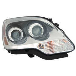 GM TRUCKS & VANS ACADIA / ACADIA LIMITED HEAD LAMP ASSEMBLY RIGHT (Passenger Side) (HALOGEN)(CLEAR PROJECTOR LENS) **CAPA** OEM#20912394 2008-2012 PL#GM2503358C