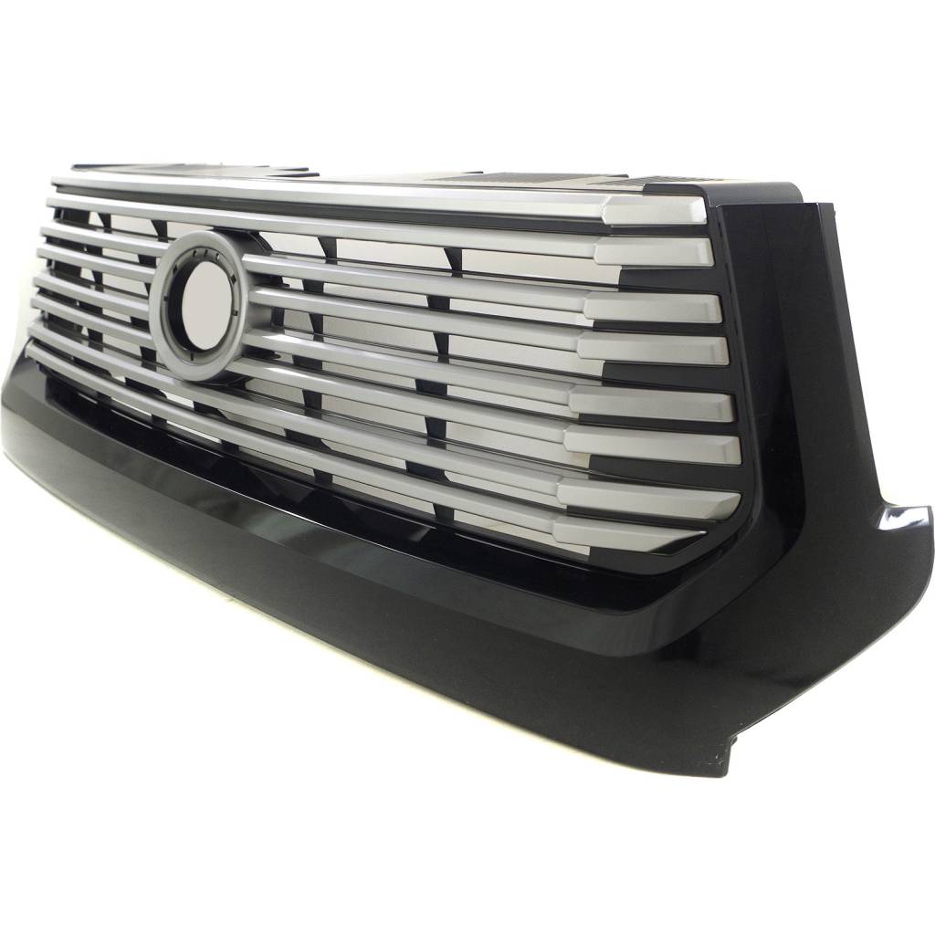 TOYOTA TUNDRA GRILLE PTD/SILVER (PLATINUM) OEM#531000C320C0 2014-2017 PL#TO1200375