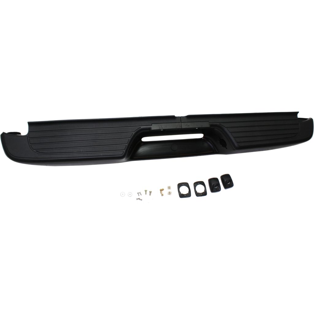 TOYOTA TACOMA STEP BUMPER ASSEMBLY BLACK (W/PAD)(W/BKT)(STD BED) OEM#002283598201 2001-2004 PL#TO1102214
