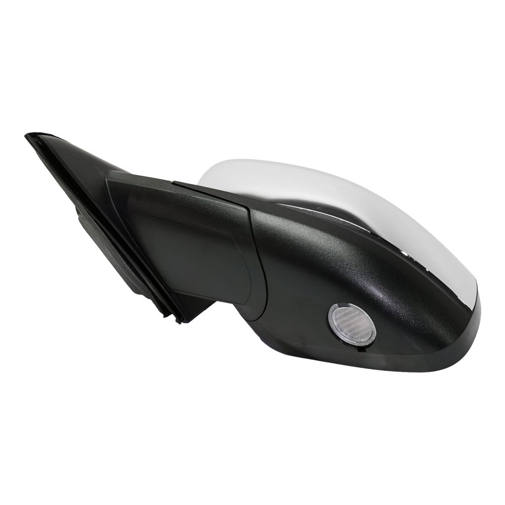 FORD TAURUS SHO DOOR MIRROR LEFT (Driver Side) PWR/HTD/PUDDLE LAMP/MEMORY (W/BSD)(CHROME)(WO/DIM OEM#AG1Z17683F-PFM 2013-2019 PL#FO1320646