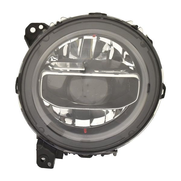 JEEPVEHICLE WRANGLER PLUG-IN HEAD LAMP ASSY LEFT (Driver Side) (LED)(WO/LOGO) **CAPA** OEM#55112879AG 2021-2022 PL#CH2502327C