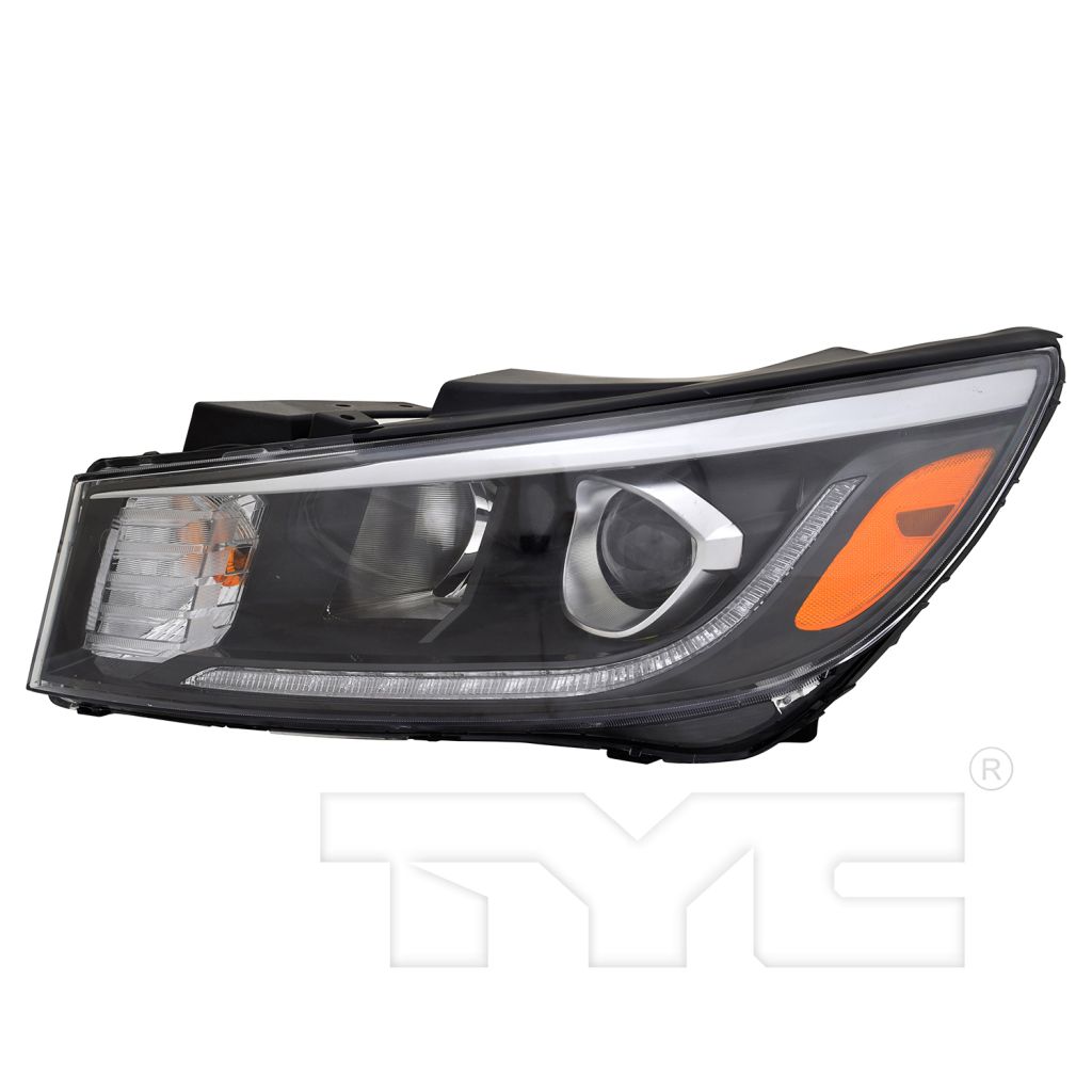 KIA SEDONA MINIVAN HEAD LAMP ASSY LEFT (Driver Side) (HALOGEN)(W/LED POSITION LAMP) OEM#92101A9640 2019-2021 PL#KI2502233