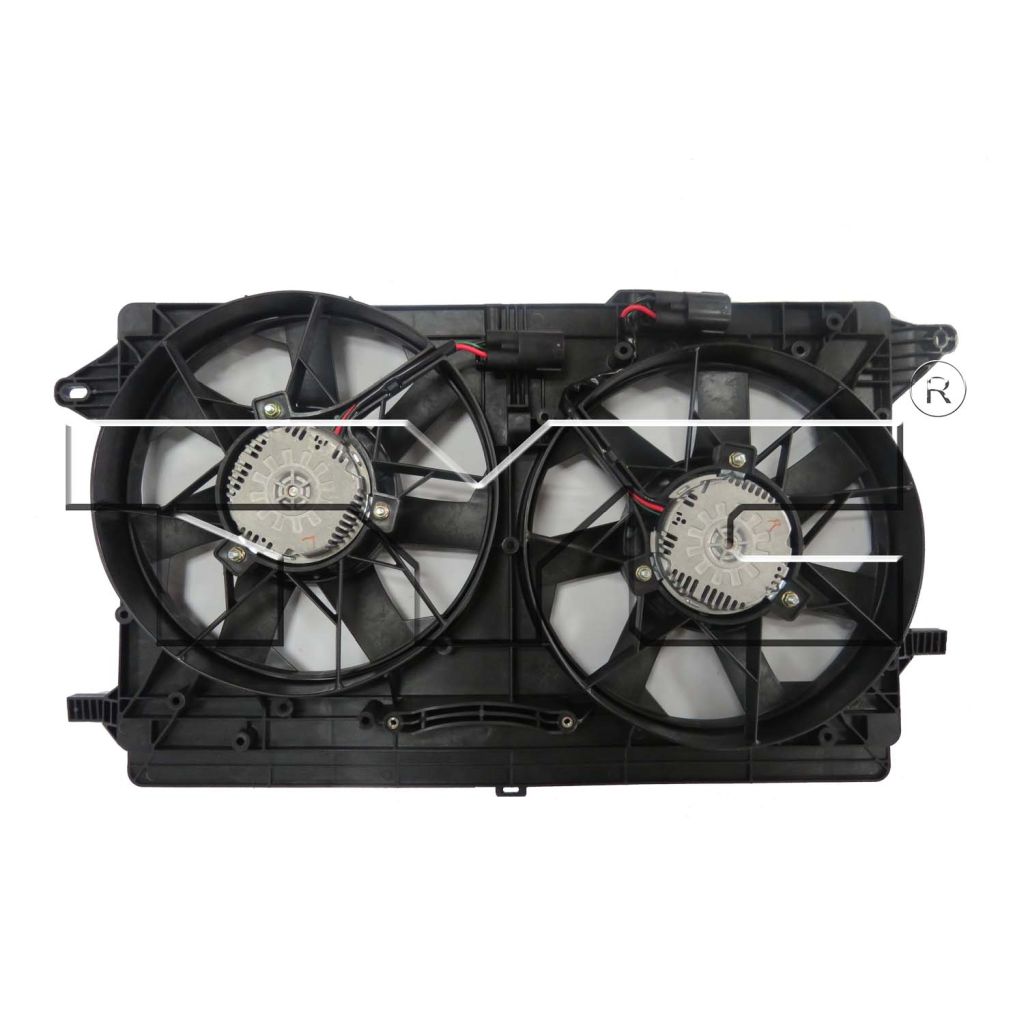 CHEVROLET VOLT RADIATOR & A/C FAN ASSEMBLY (WO/HARNESS) OEM#23204068 2011-2015 PL#GM3115258