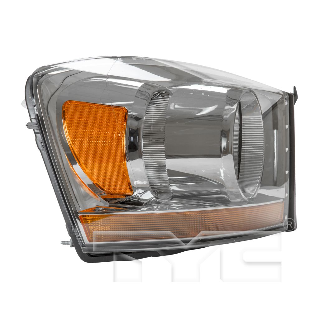DODGE TRUCKS & VANS DODGE/PU ( R1500)(EXC Mega Cab 06-08) HEAD LAMP ASSEMBLY RIGHT (Passenger Side) (W/O BLACK BEZEL) OEM#55077794AD 2006 PL#CH2519114