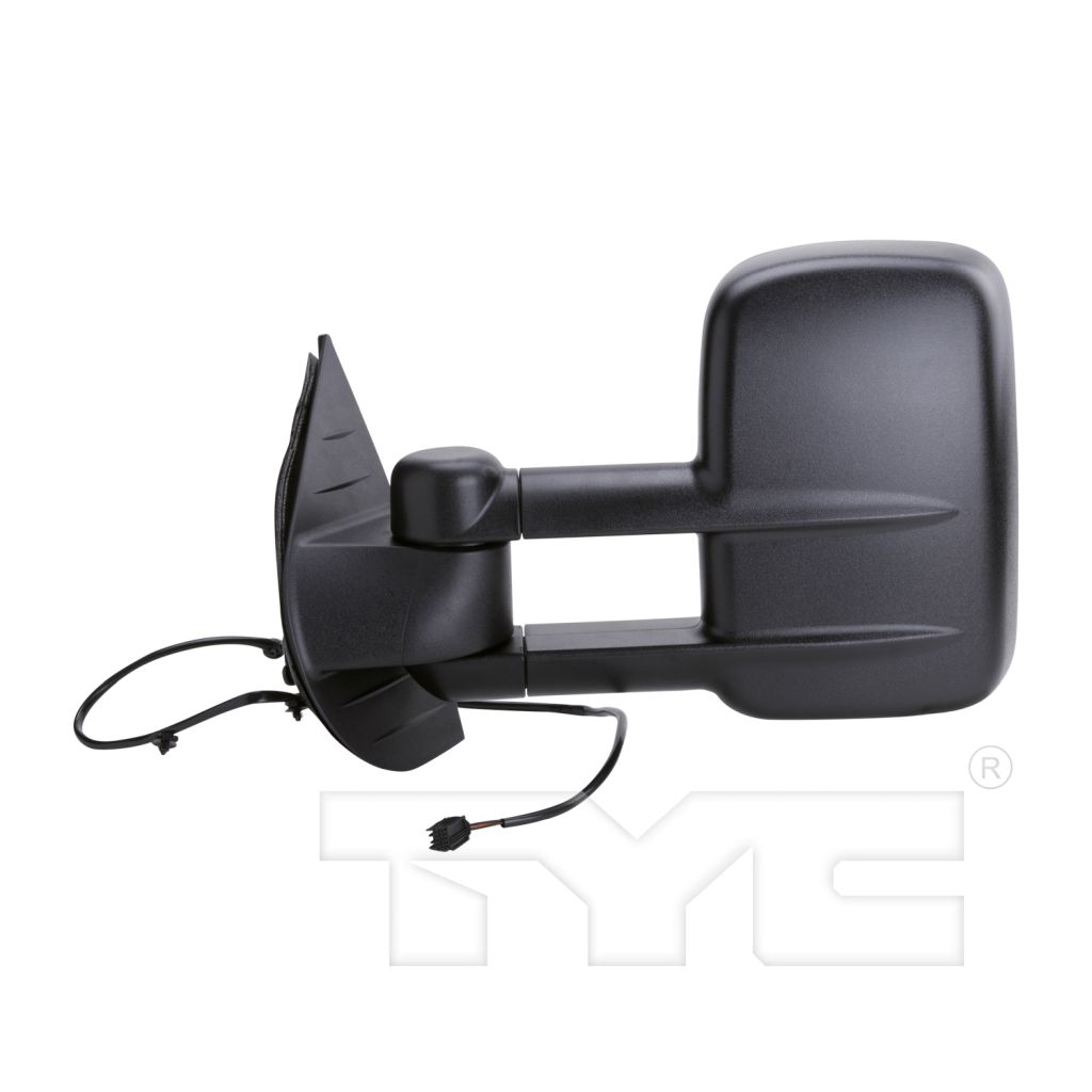 GM TRUCKS & VANS SILVERADO/PU 2500/3500 (CHEVY) DOOR MIRROR LEFT (Driver Side) PWR/HTD (W/TOW)(DUAL ARM)(no signal in glass) OEM#20862098-PFM 2011-2014 PL#GM1320407