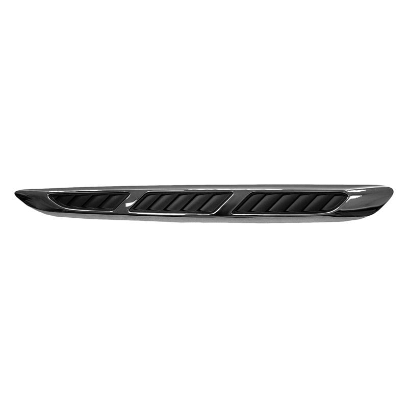 BUICK ENCLAVE HOOD MOLDING SIDE LEFT (Driver Side) CHR/BLK OEM#25867285 2008-2012 PL#GM1235126