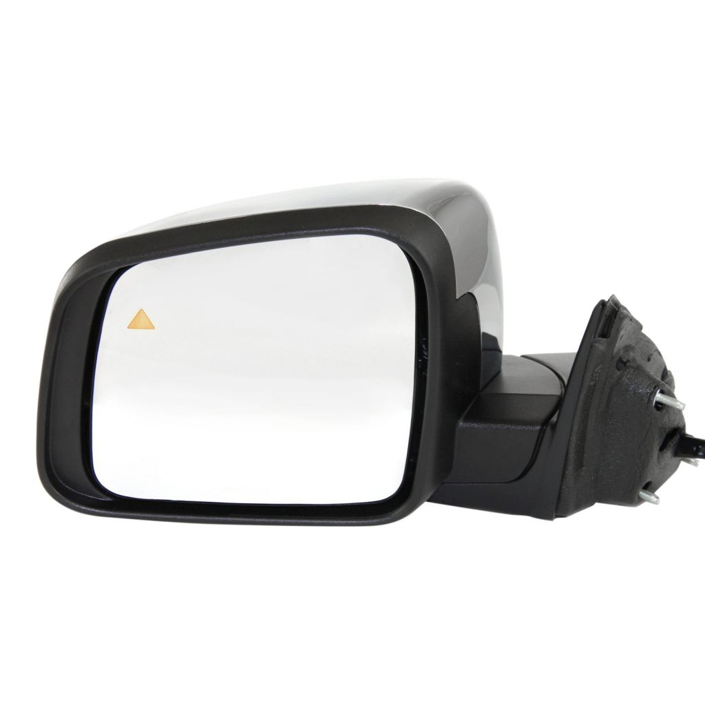 JEEP GRAND CHEROKEE DOOR MIRROR LEFT (Driver Side) PWR/HTD/SIGNAL/MEMORY/BLIND DETECT/M-FOLD (CHROME CVR)(WO/AUTO DIM) OEM#68236931AF 2014-2021 PL#CH1320359