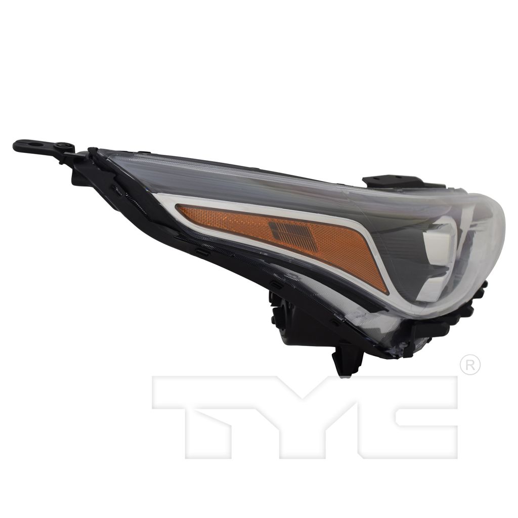 KIA FORTE SEDAN HEAD LAMP ASSY RIGHT (Passenger Side) (EX/GT-LINE/S)(HALOGEN)(W/LED DRL) OEM#92102M7100 2019-2021 PL#KI2503241