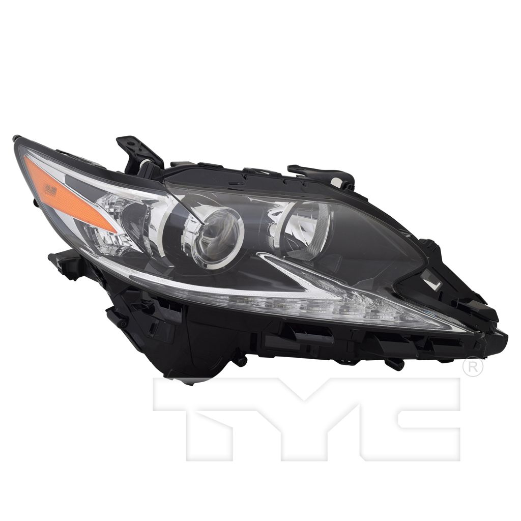LEXUS ES 350 HEAD LAMP UNIT RIGHT (Passenger Side) (HALOGEN HI-BEAM)**CAPA** OEM#8114033A50 2016-2018 PL#LX2519158C