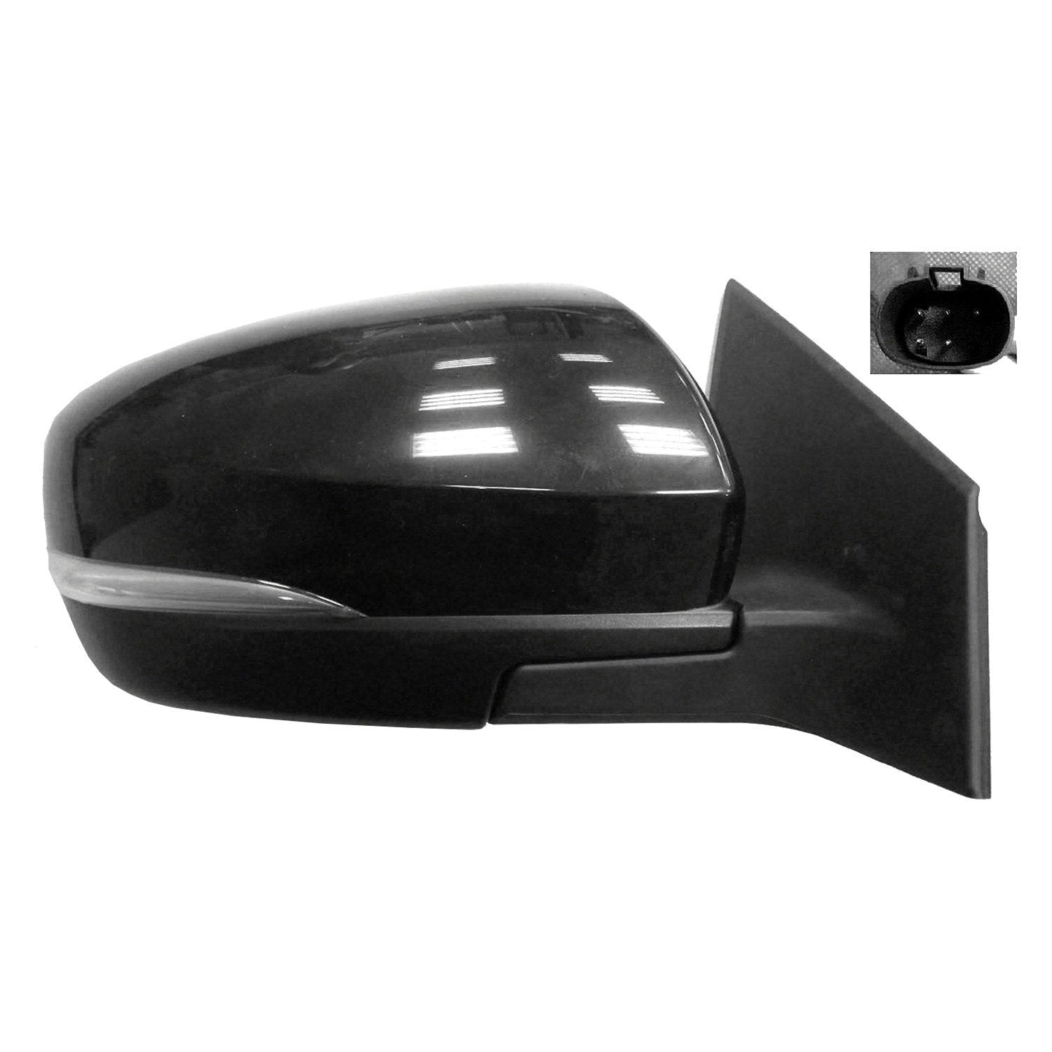 MAZDA CX-9 DOOR MIRROR RIGHT (Passenger Side) POWER/HEATED (W/ SIGNAL LAMP)(WO/BLIS)(CNVX) OEM#TG156912ZE-PFM 2010-2015 PL#MA1321174