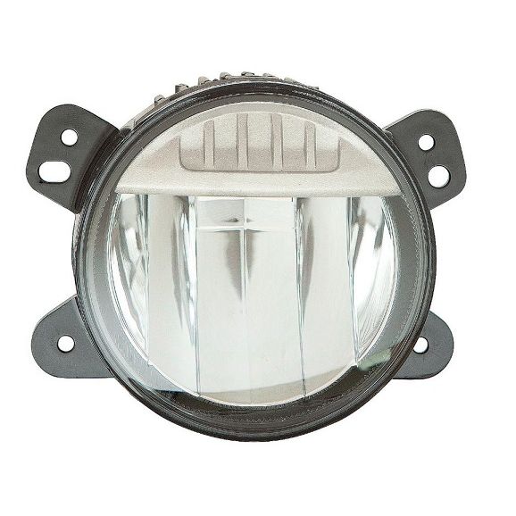 JEEPVEHICLE WRANGLER PLUG-IN FOG LAMP ASSY RIGHT (Passenger Side)=LEFT (Driver Side) (LED)(EXC W/STEEL BMP) OEM#68307273AE 2021-2022 PL#CH2592160