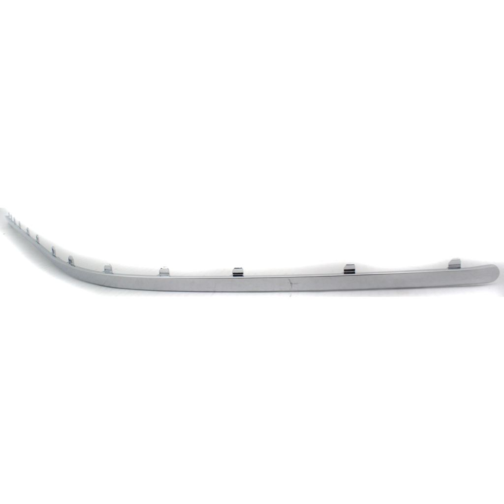 BMW BMW 7 SERIES FRONT BUMPER OUTER COVER UPPER MLDG RIGHT (Passenger Side) CHROME (745Li/760Li) OEM#51117033476 2002-2005 PL#BM1047121