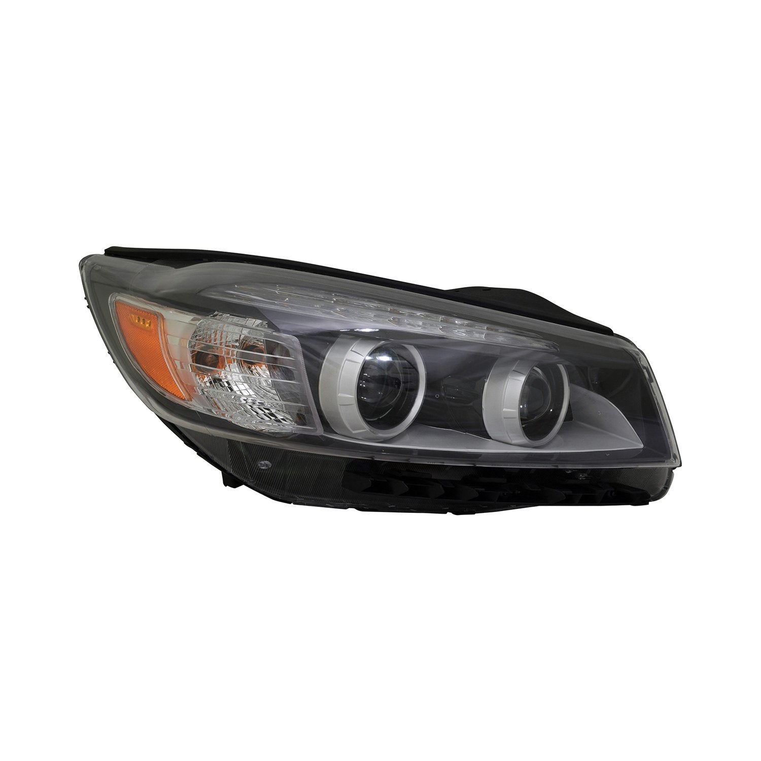 KIA SORENTO HEAD LAMP ASSY RIGHT (Passenger Side) (HALOGEN)(SX/LTD)(W/ JEWEL TYPE LED) OEM#92102C6010 2016-2018 PL#KI2503186