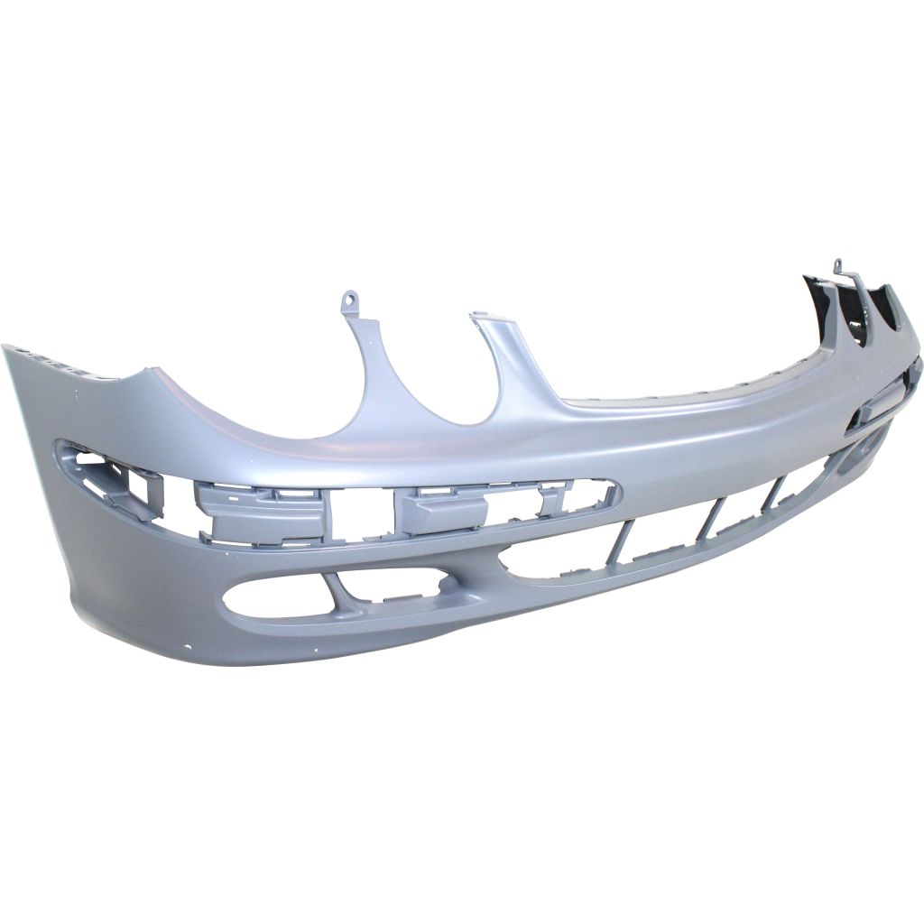 MERCEDES-BENZ E-CLASS (211) (SEDAN /WAGON 04-09) FRONT BUMPER COVER PRIMED (WO/HEAD/LAMP Washer)(WO/Sport OR WO/Appearance Pkg)(WO/AMG) OEM#2118800040 2003-2006 PL#MB1000171