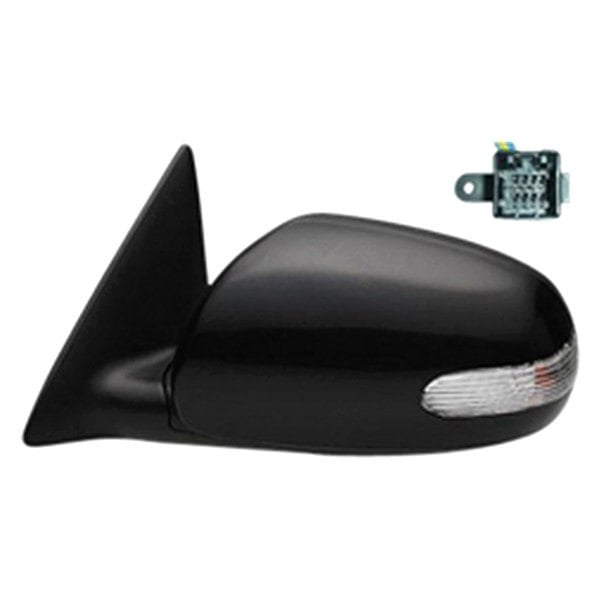 KIA FORTE SEDAN DOOR MIRROR LEFT (Driver Side) PWR/HTD/M-FOLD (W/SIGNAL LAMP) OEM#876101M000 2010 PL#KI1320145