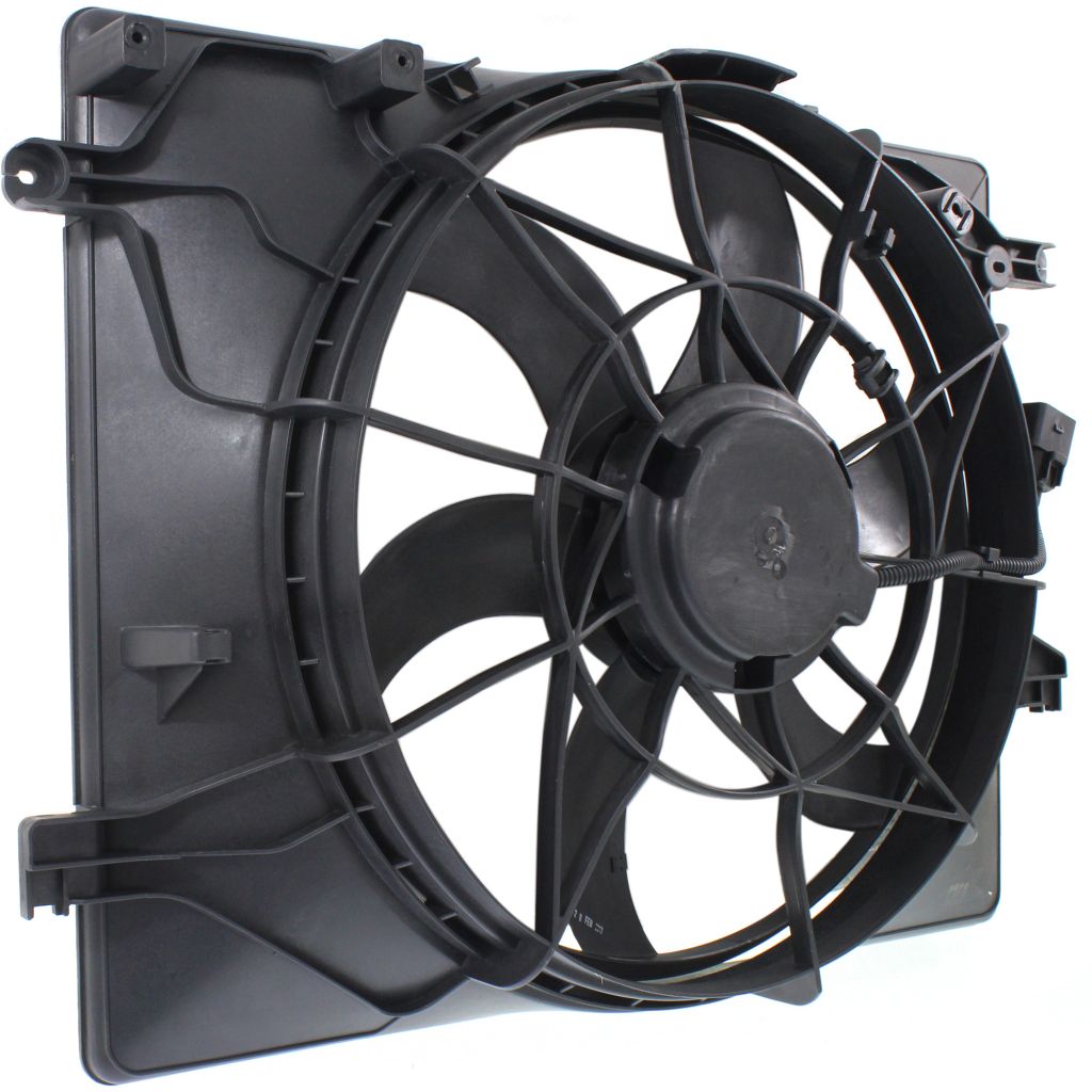 HYUNDAI GENESIS COUPE RADIATOR & A/C FAN ASSEMBLY (3.8L) OEM#253802M250 2010-2012 PL#HY3115128