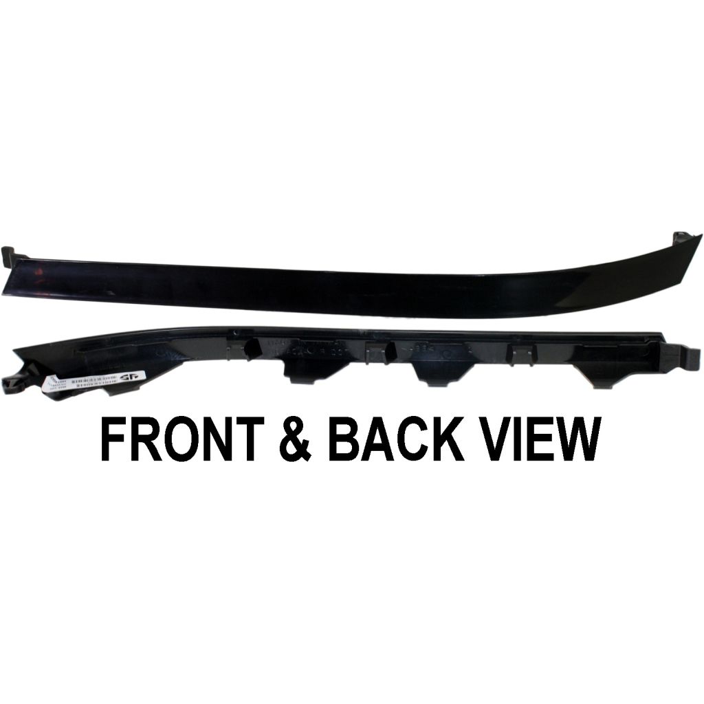 HONDA PILOT HEAD/LAMP FILLER LEFT (Driver Side) BLACK (BELOW HEAD/LAMP) OEM#60320S9VA00ZA 2003-2005 PL#HO1088111