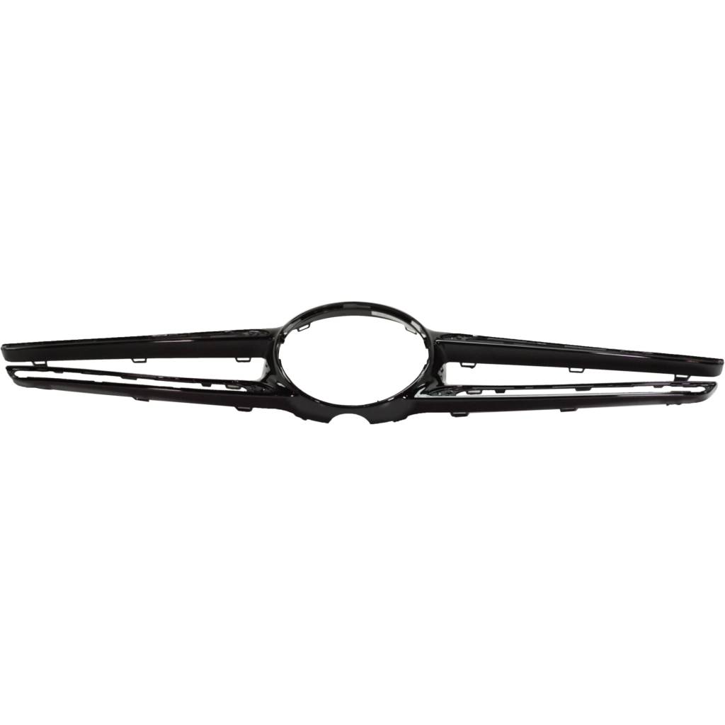 MERCEDES-BENZ GLE-CLASS SUV (166) GRILLE MOLDING CENTER BLACK (W/CAMERA)(W/NIGHT PKG)(EXC GLE63) OEM#16688804239040 2016-2019 PL#MB1210130