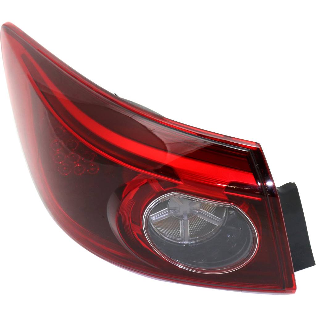 MAZDA MAZDA3 TAIL LAMP ASSY LEFT (Driver Side) (SD)(W/ LED)(SMOKE) OEM#BHN251160E 2014 PL#MA2804114