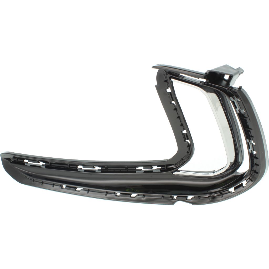 HYUNDAI ELANTRA SEDAN FRONT BUMPER OUTER OPENING COVER LEFT (Driver Side) (W/DRL)(USA)(EXC SPORT MDL) OEM#86563F3400 2017-2018 PL#HY1038126