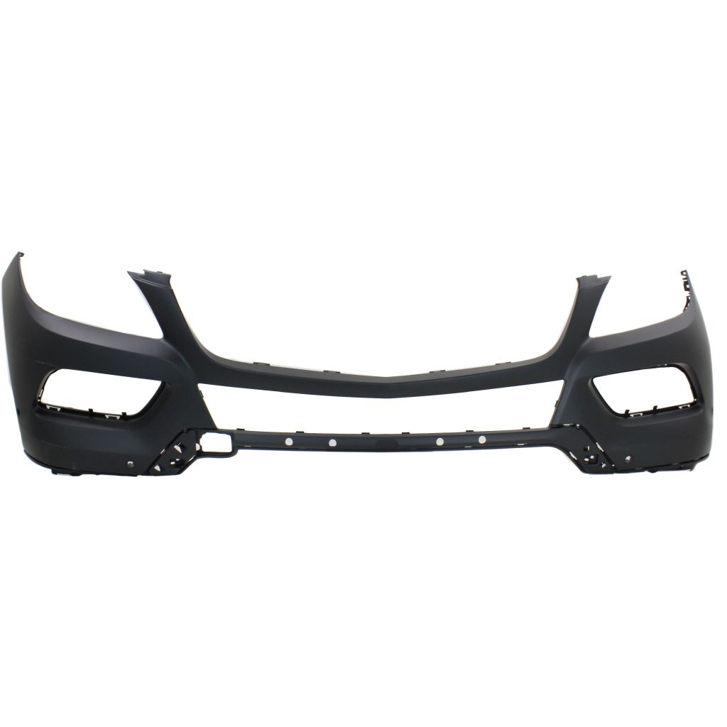 MERCEDES-BENZ ML-CLASS (166) FRONT BUMPER COVER PRIMED (ML250/350 WO/SPORT)(WO/WASH)(W/SENSOR) OEM#1668851225809999 2012-2015 PL#MB1000368