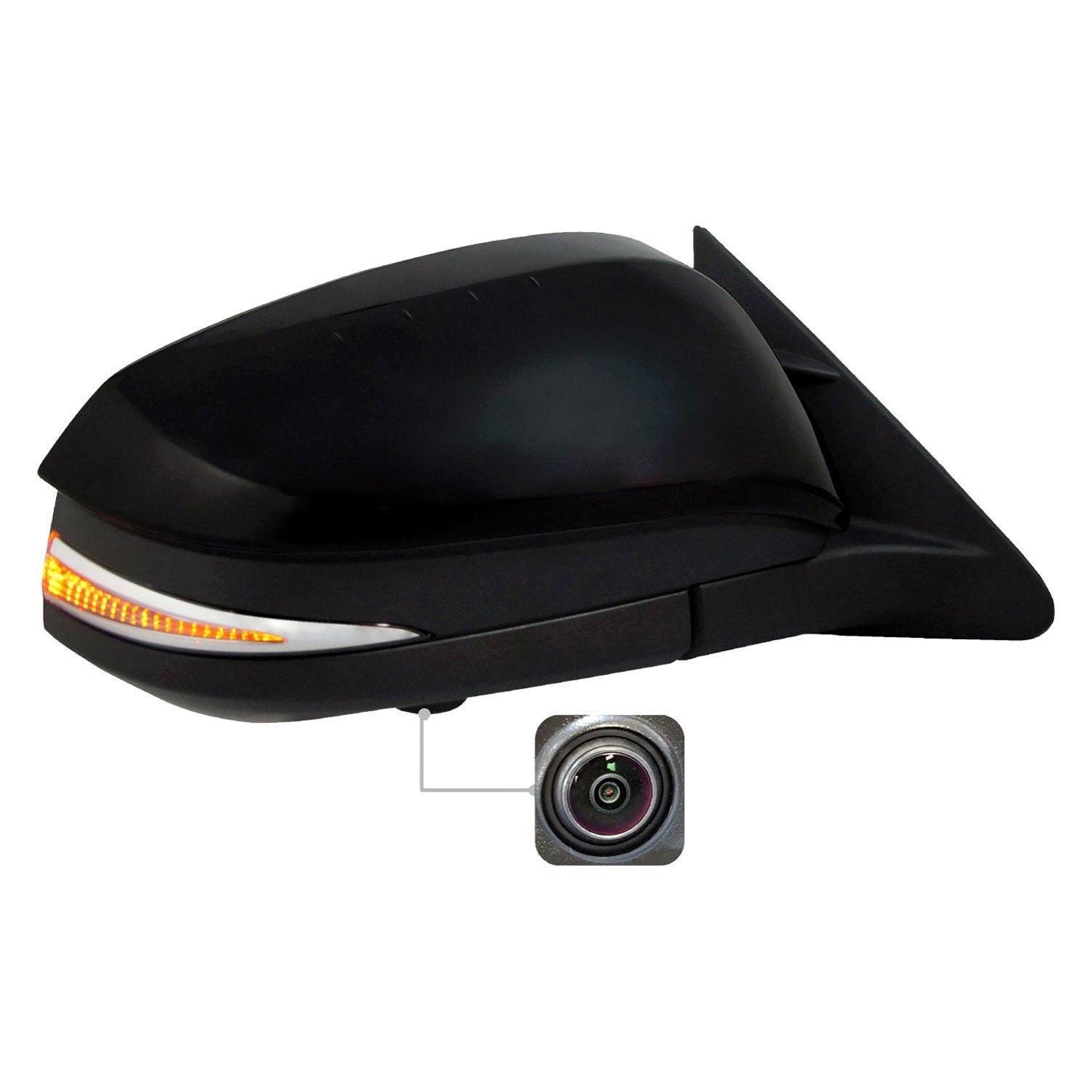 TOYOTA HIGHLANDER DOOR MIRROR RIGHT (Passenger Side) PWR/HTD/SIGNAL/PUDDL/MEMORY (W/BSD)(W/AVM)(PTM) OEM#879100E292-PFM 2017-2019 PL#TO1321379