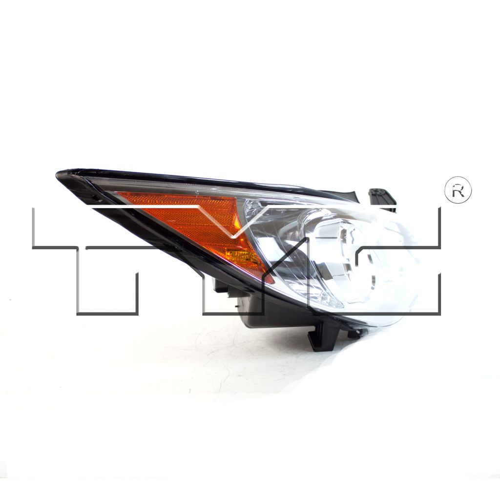 HYUNDAI SONATA HEAD LAMP ASSEMBLY RIGHT (Passenger Side) (HALOGEN) (GLS)(SILVER/CHR BEZEL) **CAPA** OEM#921023Q000 2011-2014 PL#HY2503159C