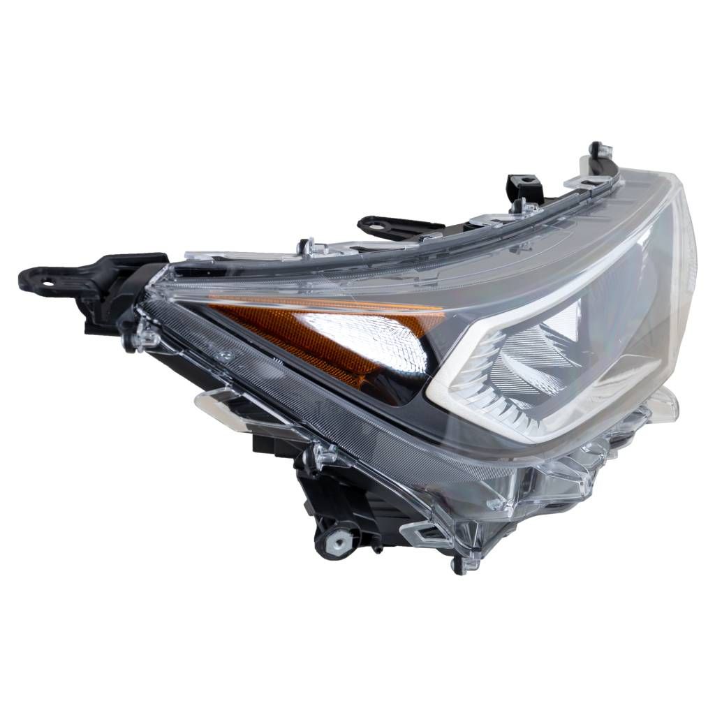 TOYOTA RAV4 HEAD LAMP ASSY RIGHT (Passenger Side) (EXC LE)(CHROME BEZEL)(NORTH AMERICA) OEM#811100R142 2019-2021 PL#TO2503275