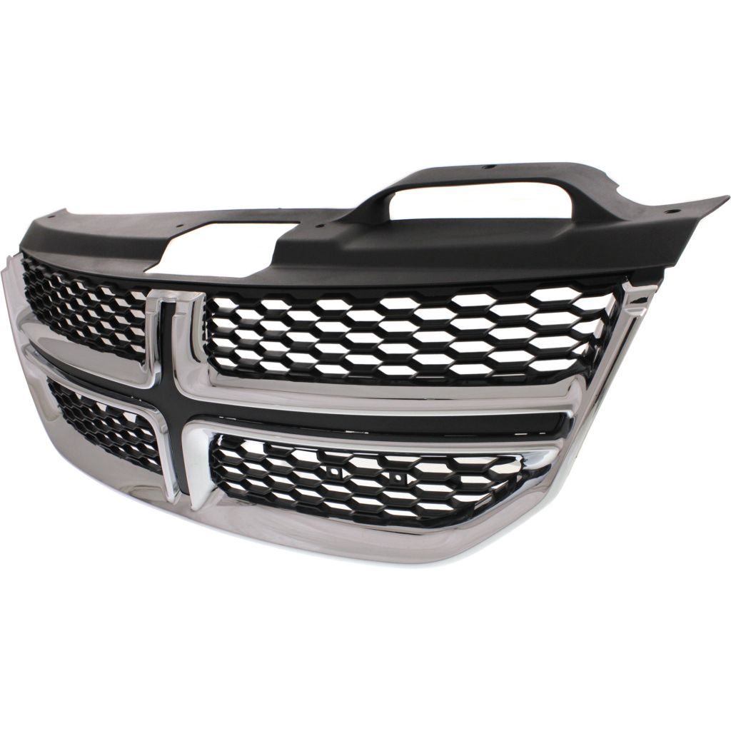 DODGE JOURNEY GRILLE CHROME/BLACK OEM#1SU84SZ0AC 2011-2020 PL#CH1200362