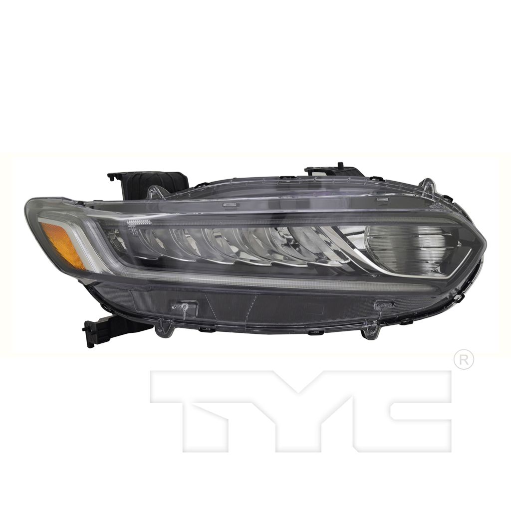 HONDA ACCORD SEDAN HEAD LAMP ASSEMBLY RIGHT (Passenger Side) (EXC TOURING)(HALOGEN HIGH BEAM)**CAPA** OEM#33100TVAA01 2018-2022 PL#HO2503187C