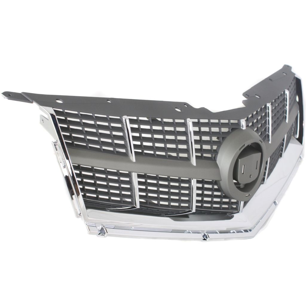 CADILLAC SRX GRILLE UPPER CHR/ARG/GRAY OEM#25778321 2010-2012 PL#GM1200629