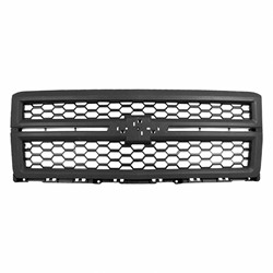 GM TRUCKS & VANS SILVERADO/PU 1500 (19 OLD STYLE) GRILLE ASSY BLACK FRAME/BLACK MESH OEM#23259625 2014-2015 PL#GM1200671