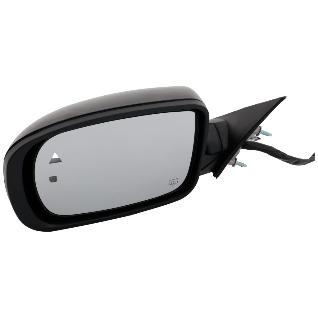 DODGE CHARGER DOOR MIRROR LEFT (Driver Side) PWR/HTD/PUDDLE/M-FOLD (W/BSD)(WO/AUTO DIMMING)(PTM) OEM#1TG41DX8AK-PFM 2015-2019 PL#CH1320452