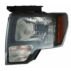 FORD TRUCKS & VANS FORD/PU (F150) SVT RAPTOR HEAD LAMP ASSEMBLY LEFT (Driver Side) (SMOKED w/Black Trim)**CAPA** OEM#DL3Z13008EC (P) 2010-2014 PL#FO2502289C