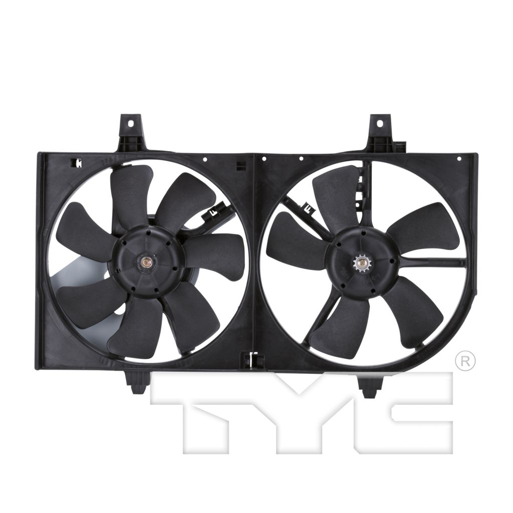 NISSAN SENTRA RADIATOR & A/C FAN ASSY (W/AC)(1.8L)(DUAL FAN) OEM#214814Z320 2002-2006 PL#NI3115123