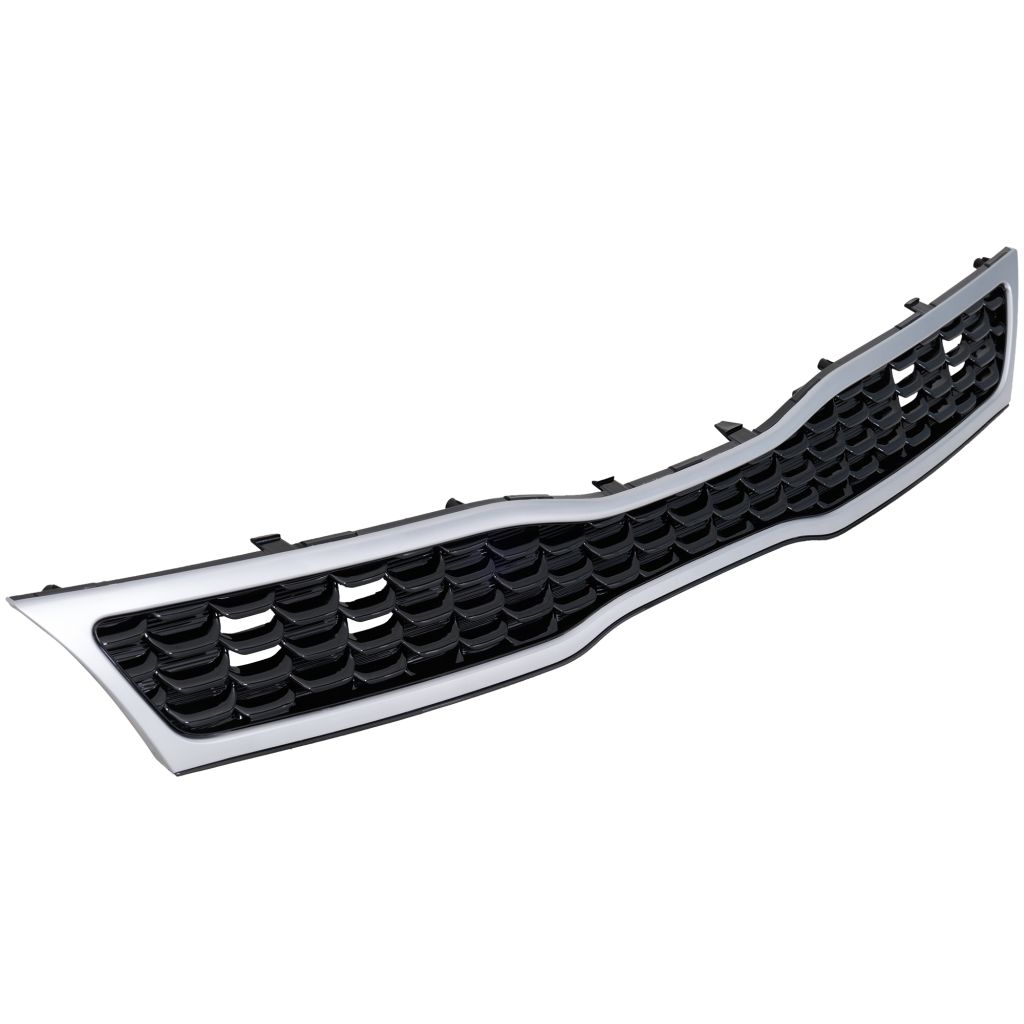 KIA RIO5 HATCHBACK GRILLE BLACK (W/CHROME MLDG) OEM#863501W710 2016-2017 PL#KI1200197