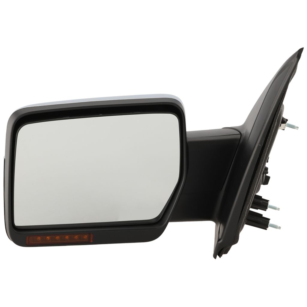 FORD TRUCKS & VANS FORD/PU (F150)(EXC SVT RAPTOR) DOOR MIRROR LEFT (Driver Side) PWR/HTD/SIGNAL/MEMORY(CHR)(W/REFL)(SINGLE ARM)(WO/DIM) OEM#9L3Z17683GA-PFM 2009-2010 PL#FO1320355