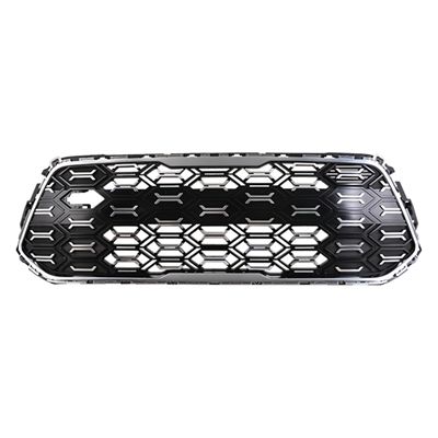 KIA SOUL FRONT BUMPER GRILLE SATIN-CHROME/BLACK (GT-LINE)(WO/RADAR CRUISE) **CAPA** OEM#86530K0GA0 2023-2025 PL#KI1036197C