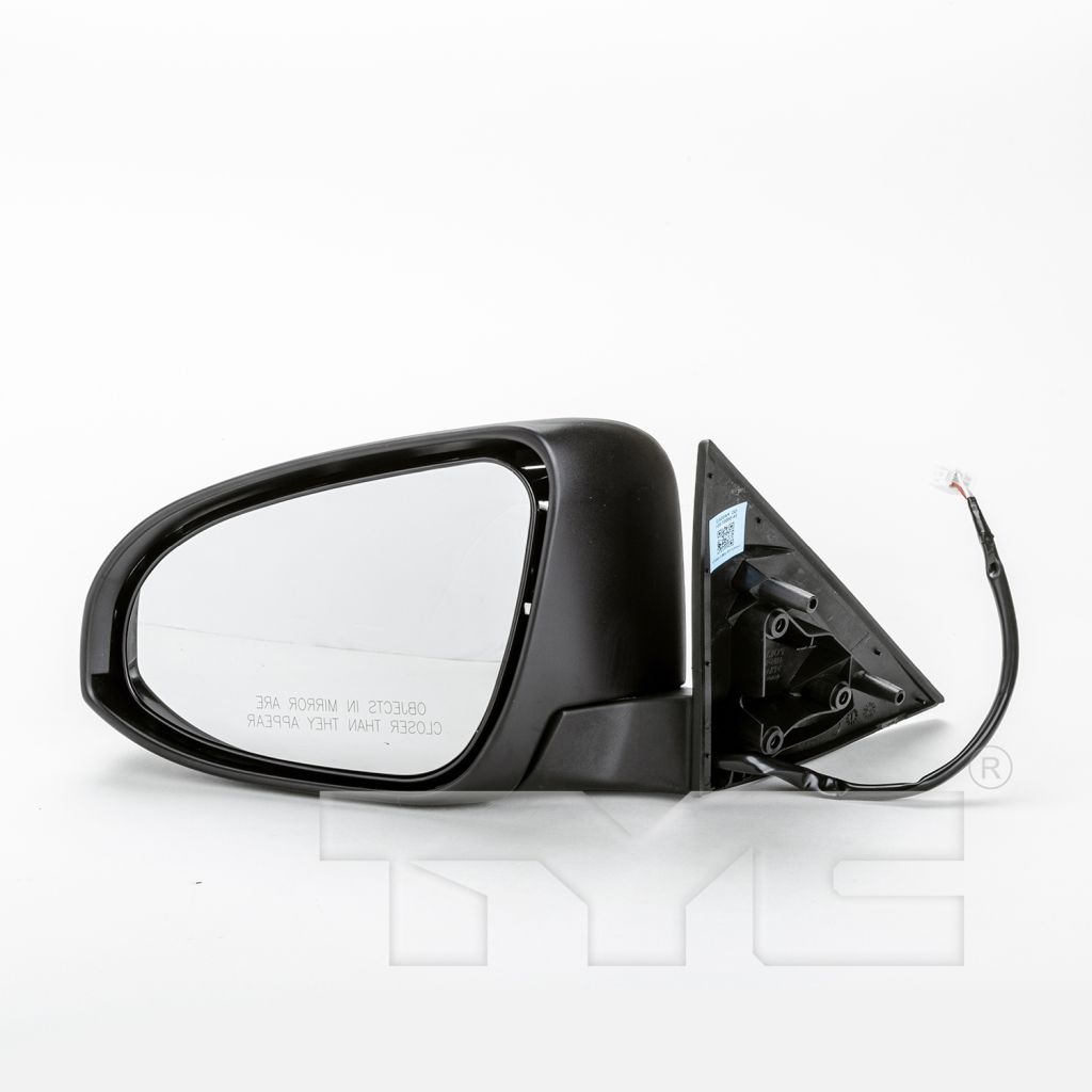 TOYOTA CAMRY HYBRID DOOR MIRROR LEFT (Driver Side) POWER/ NOT HEATED (PTM CVR) OEM#8790906400-PFM 2012-2014 PL#TO1320275