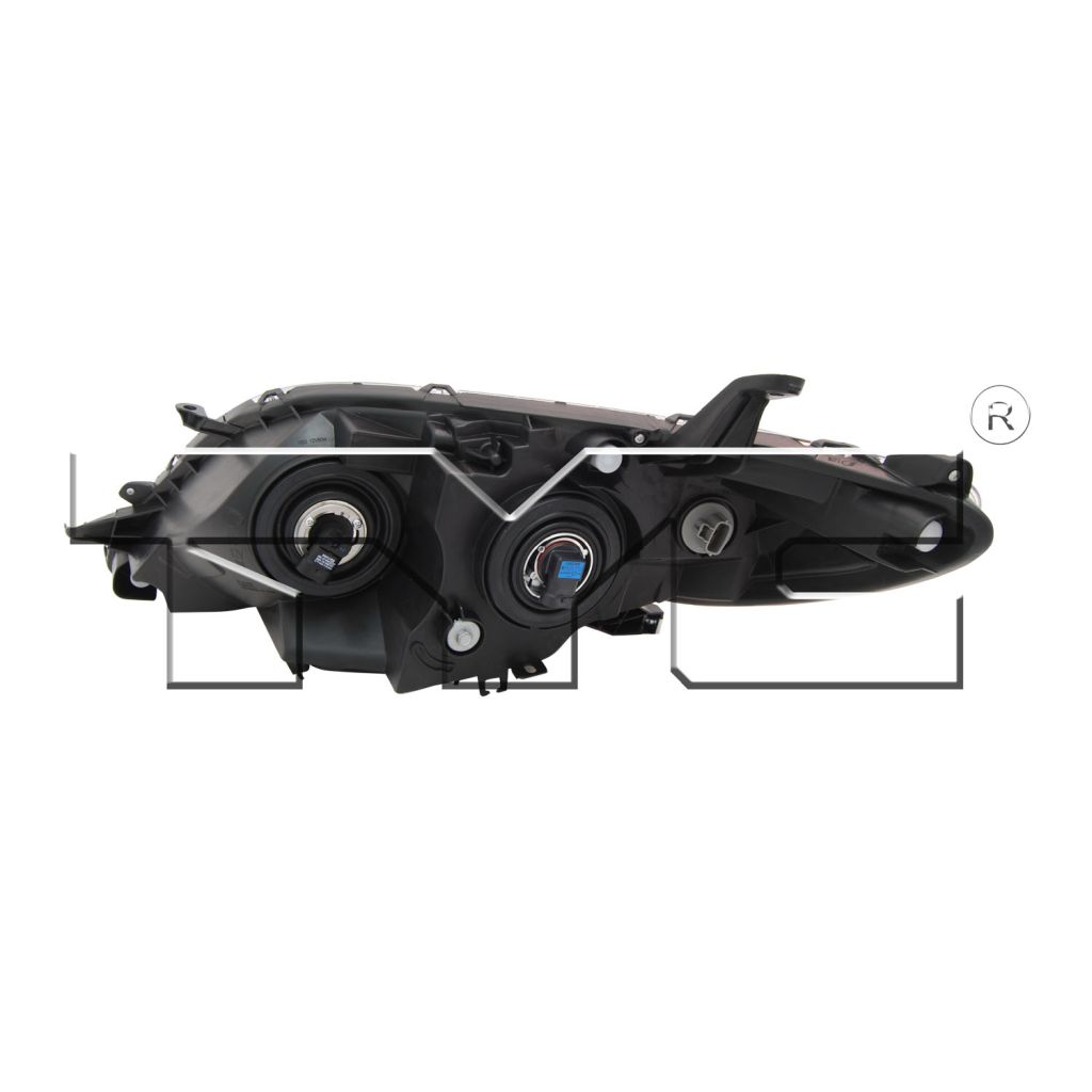 TOYOTA SIENNA HEAD LAMP ASSEMBLY RIGHT (Passenger Side) (HALOGEN)(WO/LED DRL)(EXC SE) OEM#8111008032 2011-2020 PL#TO2503199