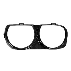 DODGE CHALLENGER HEAD LAMP BEZEL LEFT (Driver Side) BLACK (EXC SRT HELLCAT) OEM#68259053AB 2015-2023 PL#CH2510101