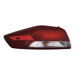 HYUNDAI ELANTRA SEDAN TAIL LAMP ASSEMBLY LEFT (Driver Side) (OUTER)(USA)(STD BULB)**CAPA** OEM#92401F3000 2017-2018 PL#HY2804140C