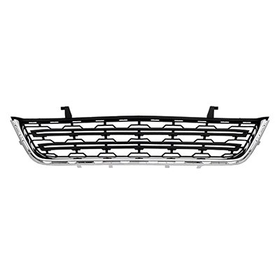 GM TRUCKS & VANS TRAVERSE FRONT BUMPER GRILLE GRAY W/CHROME MLDG (LS/LT) OEM#20983791 2013-2017 PL#GM1036154