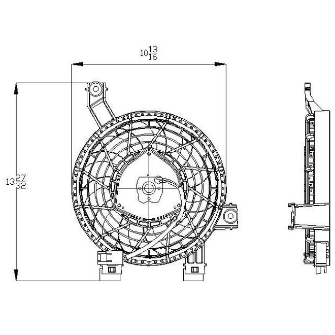 LEXUS GX 470 A/C FAN ASSEMBLY OEM#8859060060 2003-2009 PL#LX3120104