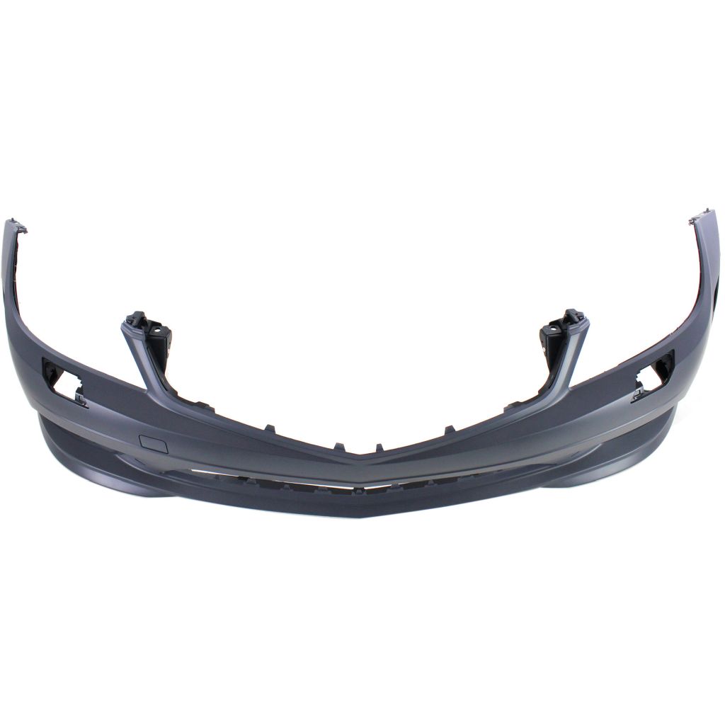 MERCEDES-BENZ C-CLASS SEDAN (204) FRONT BUMPER COVER PRIMED (SPORT)(W/WASH)(WO/SEN)(EXC C63)(LED DRL) OEM#2048852938 2011 PL#MB1000420