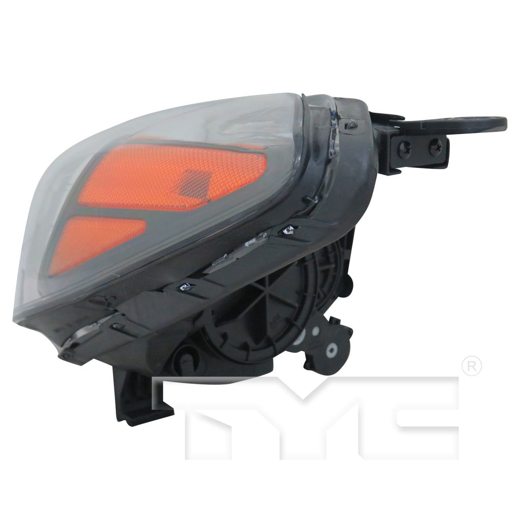KIA FORTE5 HATCHBACK HEAD LAMP ASSY LEFT (Driver Side) (HALOGEN)(W/ LED)(TO 10-17-14) OEM#92101A7210 2014-2015 PL#KI2502171